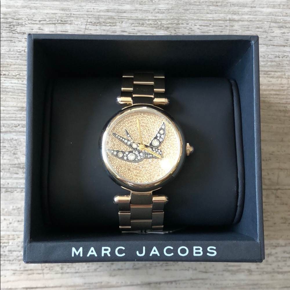 New Marc Jacobs sparrow gold watch!